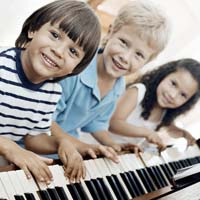 group piano