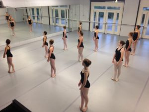 ballet company dance rehearsals
