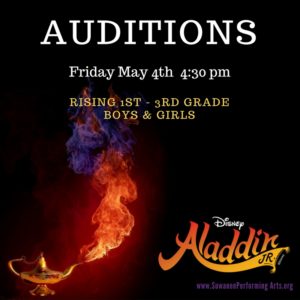 auditions musical theater aladdin summer