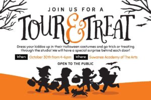 halloween trick or treat candy open house