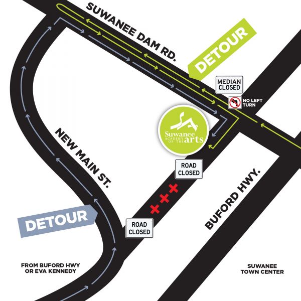 SAA- 382 - Road Closure Map